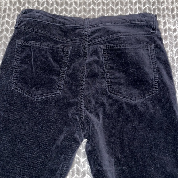 GAP ‘70’s Flare Black Crushed Velvet/Velour Pants.  Size 12/31. - Picture 8 of 11